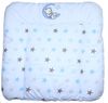 Wickelauflage mit Applikation - Bärchen Mond Star Blau - Wickeltischauflage Baby Auflage (70x85 cm) Bild 1