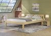 Doppelbett Massivholzbett 140x200 Kiefer unbehandelt mit wählbarem Zubehör V-60.38N-14ohne Zubehör Bild 2