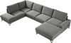 Wohnlandschaft Oddo U (Farbe: Verita 88, Seite: Rechts - L3F+L2F+R1F) Bild 2