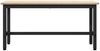 vidaXL Esstischbank Natur 100 x 32,5 x 49 cm Massives Kiefernholz 873786 Bild 4
