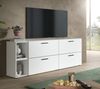 TV-Lowboard Onawa in weiß 176 cm Bild 2