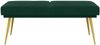 vidaXL Doppellagige Bank Dunkelgrün 120 x 45 x 46 cm Samt 42038587 Bild 2