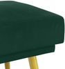vidaXL Doppellagige Bank Dunkelgrün 120 x 45 x 46 cm Samt 42038587 Bild 3