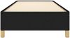 vidaXL Bettgestell ohne Matratze Schwarz 80x200 cm Stoff 347119 Bild 5