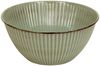 finehomegarden Pflanzschale Schale Metall lackiert hellgrün Wasserwanne Miniteich Teichwanne (1 St), Pflanzschale Garten Dekoschale Ø32+38cm 2Größen wählbar / Paket Bild 2