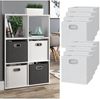 Faltbox Weiß 30 x 30 cm 8er Set Vicco Bild 2