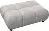 KAWOLA Polsterhocker VIVIEN Hockerbank Velvet silber 41 x 73 x 108 cm Bild 3