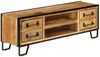 vidaXL TV-Schrank mit Schubladen 120x30x40 cm Massivholz Mango 247343 Bild 4