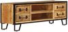 vidaXL TV-Schrank mit Schubladen 120x30x40 cm Massivholz Mango 247343 Bild 3