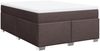 vidaXL Boxspringbett mit Matratze Dunkelbraun 140x190 cm Stoff 3285133 Bild 2