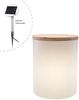 Leuchttisch Hocker Shining Drum Beistelltisch (weiß Solar ) Bild 5