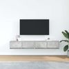 vidaXL TV-Schränke 2 Stk. Betongrau 80x31x25,5 cm Holzwerkstoff 861515 Bild 3