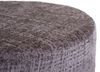 2er-Set Hocker HWC-C22, Sitzhocker, höhenverstellbar drehbar Ø 37cm Stoff Chenille (465g/m²) FSC® ~ braun Bild 5
