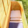 170CM XXL Holz Bank Auflagenbox Kissenbox Gartenbox Gartentruhe Truhe Holztruhe Bild 4