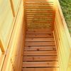 170CM XXL Holz Bank Auflagenbox Kissenbox Gartenbox Gartentruhe Truhe Holztruhe Bild 3