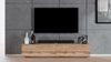 AX LIVING TV Board Loriano 180 modernes Designer Lowboard Eiche Wotan Bild 4