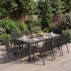COSTWAY Gartenstuhl (2 St), Terrassenstuhl stapelbar mit Armlehnen, bis 180kg Bild 2