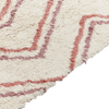 Teppich Baumwolle beige rosa 140 x 200 cm geometrisches Muster KASTAMONU Bild 4