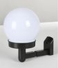 Solar Wand Leuchte LED Kugel Dekoration Licht Außenbereich Garten Beleuchtung Bild 5
