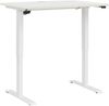 Schreibtisch >e-desk< in weiß- 150x72x72 (B/H/T) elektrisch verstellbar Bild 2
