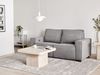 Sofa elektrisch verstellbar 2-Sitzer NUKARI Stoff Grau Bild 3