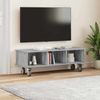 vidaXL TV-Ständer Graues Sonoma 100 x 35 x 35 cm Holzwerkstoff 891037 Bild 4