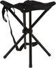 Koopman Campinghocker Klapphocker Anglerhocker Niedrig 40 cm Schwarz 2 er Set (2 St), Klapphocker, 2er Set, Angeln Garten, Tragetasche Bild 2