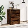 vidaXL Kommode Räuchereiche 60x41x76 cm Holzwerkstoff 852874 Bild 3