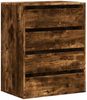 vidaXL Kommode Räuchereiche 60x41x76 cm Holzwerkstoff 852874 Bild 2