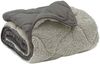 vidaXL Ganzjahresbettdecke Gepolstert Hellgrau 200 x 220 cm 42026249 Bild 2