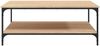 vidaXL Couchtisch Sonoma-Eiche 100x100x40 cm Holzwerkstoff 832844 Bild 4