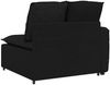 vidaXL Modulares Sofa Endmodul mit Armlehne Kissen Schwarz 100 cm 4104389 Bild 5