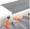 ANRO Stufenmatte Stufenschutz aus Gummi Treppenschutz Treppenmatte, Eckig, mit Rillen Größe 30x60cm - rutschischer & anpassbar Bild 2