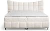 Boxspringbett Bett Schlafzimmerbett NOVA 160x200cm Stoff Rolf Creme Bild 2