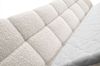 Boxspringbett Bett Schlafzimmerbett NOVA 160x200cm Stoff Rolf Creme Bild 5