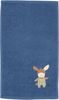 Sterntaler® Handtücher 2er Kinderhandtücher Emmilius, Baumwolle (2-St), Handtuch Kinder - Doppelpack Kinderhandtücher 50x30 cm Esel Emmilius in Mittelblau - Handtuch Kindermotiv, 2er Set aus saugfähigem Frottee mit Streifen und Stickmotiv Bild 3