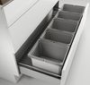 Abfallsorter Cox Box 235 K / 1200-5 für 120 cm Schrankbreite / 5-fach Trennung, 45 (3x10 und 2x 7,5) Liter / Abfalleimer / Abfallsammler Bild 2