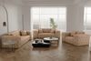 Ecksofa Designersofa CHANTAL in Stoff Opera Velvet Beige Seite Universal Bild 5