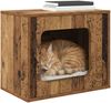 vidaXL Katzenhaus Altholz 51 x 30 x 42,5 cm Holzwerkstoff 8000651 Bild 3
