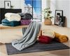 Wohndecke Wohndecke "Salerno", Erwin Müller, Teddy-Fleece Uni Bild 4