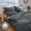 Blumtal Bettwäsche Bettwäsche aus 100% Baumwolle mit Kissenbezug, Oeko-TEX zertifizierte Bettwäsche in Leinen Optik Bild 3