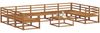 vidaXL Outdoor-Sofagarnitur 10 pcs Natur Massivholz Akazie 3368187 Bild 3