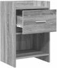 vidaXL Nachttische Grau Sonoma 40 x 30 x 60 cm Holzwerkstoff 8010989 Bild 3