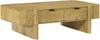Vente-unique - MELYRAN Couchtisch Holz, Platte Beige - B 70 cm x H 36 cm x L 120 cm Bild 3