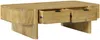 Vente-unique - MELYRAN Couchtisch Holz, Platte Beige - B 70 cm x H 36 cm x L 120 cm Bild 4