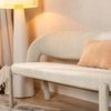 Bronx71 Esszimmerbank June Bouclé taupe 160 cm Bild 5