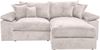Home affaire Ecksofa Soft&Cosy XL L-Form, B: 246 cm - OTTO. Verlässliche Qualität, Mega-Sofa, Cord oder Chenille-Struktur, mit Federkern & 4 Zierkissen Bild 2