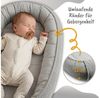Babynest Nestchen Baby aus Cordstoff - Babynestchen Neugeborene Nest für Kinder Bett und Babybett tragbar Kuschelnest Coccon für Jungen und Mädchen Jeansfarbe Cordstoff Bild 3