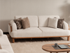 Sitzgruppe/Sofa Set - Wohnzimmergarnitur "Rosemary" 3+3+1-white Bild 2