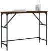 vidaXL Konsolentisch Räuchereiche 100x32x75 cm Holzwerkstoff 834057 Bild 3